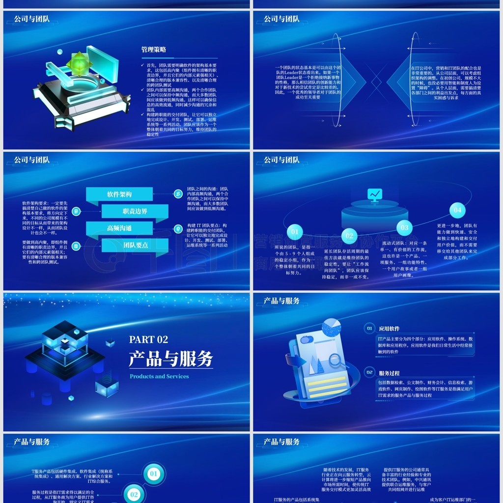 IT行業(yè)公司企業(yè)宣傳介紹PPT